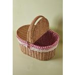 Perotti Picnic Hasır Oval Piknik Sepeti 15229