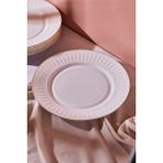 Perotti Roma Opal Servis Tabağı 25 cm - Beyaz