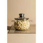 Perotti Roy Silver 800 ml Borosilikat Cam Tencere