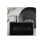 Perotti Siyah Kitchen Mutfak Sıvı Sabunluk