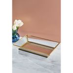 Perotti STD-Gio Cam Aynalı Sunumluk Tepsi- 31 cm x 20 cm