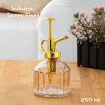 Perotti Vintage Cam Bitki Sulama Şişesi Oda Kokusu Dağıtıcı Çok Amaçlı Sprey Şişe 250 ml Pembe
