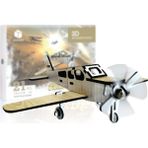Pershang Aircraft 21 Parça Ahşap 3D Puzzle