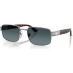 Persol 0po 1022S 513/S3 58 Unisex Güneş Gözlüğü - Gri