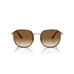 Persol Erkek PO115SJ Kare Güneş Gözlüğü, Altın/Havana, 52 mm, Altın/Havana, 52 mm