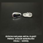 Persol Gözlük Silikon Kaplı Metal Gözlük Burunluğu 1 Çift