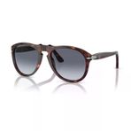 Persol PO 0649 2486 54 Erkek Pilot Degrade Kırçıllı Kahverengi Kemik Güneş Gözlüğü