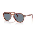 Persol PO 3235S 9656 55 Unisex Pilot Kırçıllı Kırmızı Kemik Güneş Gözlüğü