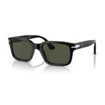 Persol PO 3272S 9531 53 Unisex Dikdörtgen Siyah Kemik Güneş Gözlüğü