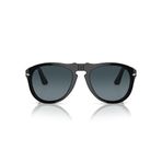 Persol Po0649 Aviator Güneş Gözlüğü, Siyah/Açık Mavi Gradyan Koyu Mavi, 54 mm