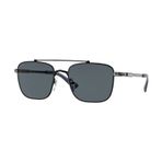 Persol PO2487S 1111R5 55 Siyah Ekartman Unisex Güneş Gözlüğü
