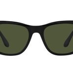 Persol Po3313s Kare Güneş Gözlüğü, Siyah/Yeşil, 55 mm