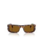 Persol PO3362S Dikdörtgen Kahve Unisex Güneş Gözlüğü