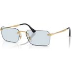 PERSOL1030V 1156 55 Unisex Güneş Gözlüğü - Altın - Mavi