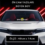 Personal Araba Cam Yazisi - Araba Motosikler Atv Kamyon Kamyonet Cam Uyumlu