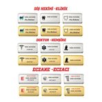 PERSONEL YAKA İSİMLİK PREMİUM METAL 1 ADET