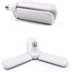 Pervane Led Ampul 3 Kollu Katlanabilir 42W 6400K Beyaz Işık Yaprak Led Ampul