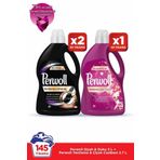 Perwoll 2*Siyah + 1*Çiçek Cazibesi 3L 50 Yıkama 3'lü Set