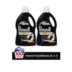 Perwoll Hassas Bakım 2x3 lt Siyah Giysiler için Sıvı Çamaşır Deterjanı