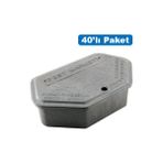 Pest Marketi Fare Yem İstasyonu Boş (Orta Boy) - 40'Lı Paket
