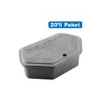 Pest Marketi Pest Marketi Fare Yem İstasyonu Boş (Orta Boy) 20'Li Paket