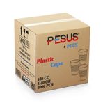 Pesus +Plus 1.35 gr 180 ml 3000'li Plastik Otomat Bardak