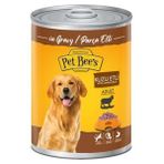 Pet Bee's 400 gr Soslu Kuzulu Yetişkin Köpek Konserve