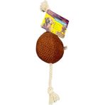 Pet Comfort 10x40 cm Kiremit İpli Top Köpek Oyuncağı