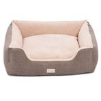 Pet Comfort 85x105 cm Echo Varro Kahve-Bej Köpek Yatağı