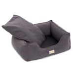 Pet Comfort Alpha Antrasit M 80x65 cm Köpek Yatağı