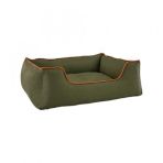 Pet Comfort Alpha Haki W Turuncu Biye L 105x85 cm Köpek Yatağı