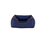 Pet Comfort Alpha Lacivert W Turuncu Biye S 60x50 cm Kedi ve Köpek Yatağı