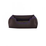 Pet Comfort Alpha Outdoor Kahverengi W Mor Biye 80x65 cm Köpek Yatağı