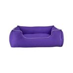 Pet Comfort Alpha Outdoor Mor W Beyaz Biye 105x85 cm Köpek Yatağı