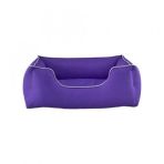 Pet Comfort Alpha Outdoor Mor W Beyaz Biye 80x65 cm Köpek Yatağı