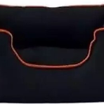 Pet Comfort Alpha Outdoor Siyah W Oranj Biye 60x50 cm Köpek Yatağı
