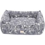 Pet Comfort Alpha Siyah-Beyaz Köpek Yatağı L 105x85cm - Gri - 85 x 110 cm