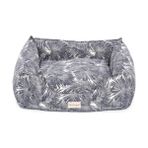 Pet Comfort Alpha Siyah-Beyaz Köpek Yatağı M 80x65cm - Gri - 80 x 65 cm