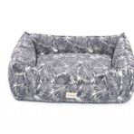 Pet Comfort Alpha Siyah Beyaz L 105x85 cm Köpek Yatağı