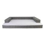 Pet Comfort Antrasit 120x80x10 cm Gloria Sofa Ortopedik Su Geçirmez Köpek Yatağı