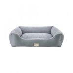 Pet Comfort Bravo Duo Mirinda Gri Peluş 90x70 cm Köpek Yatağı