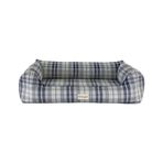 Pet Comfort Delta Lacivert Kareli L 105x80 CM Köpek Yatağı
