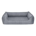 Pet Comfort Delta Mavi L Kareli Köpek Yatak