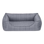 Pet Comfort Delta Mavi XS Kareli Köpek Yatak