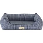 Pet Comfort Delta Varius Mavi Kareli S 60x75 cm Kedi ve Köpek Yatağı
