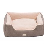 Pet Comfort Echo Kahve Bej L 105x85 cm Köpek Yatağı