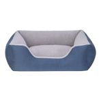 Pet Comfort Echo Mavi Gri M Peluş Köpek Yatak