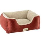 Pet Comfort Echo Tarçın Ecru Peluş S 60x50 cm Kedi ve Köpek Yatağı