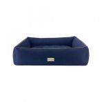 Pet Comfort Golf Vita Parliament Mavi W Hardal Biye 105x80 cm Köpek Yatağı