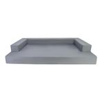 Pet Comfort Gri 120x80x10 cm Gloria Sofa Ortopedik Su Geçirmez Köpek Yatağı